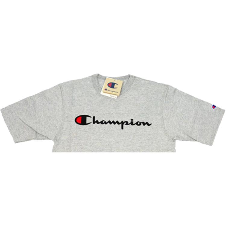 футболка Champion logoT (серая) — фото 4