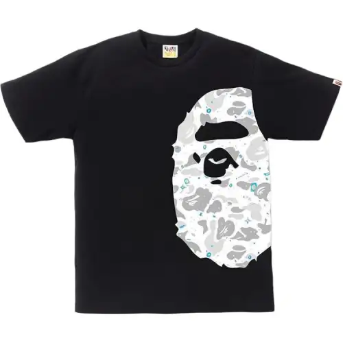 A BATHING APE T Shirt Men's Black