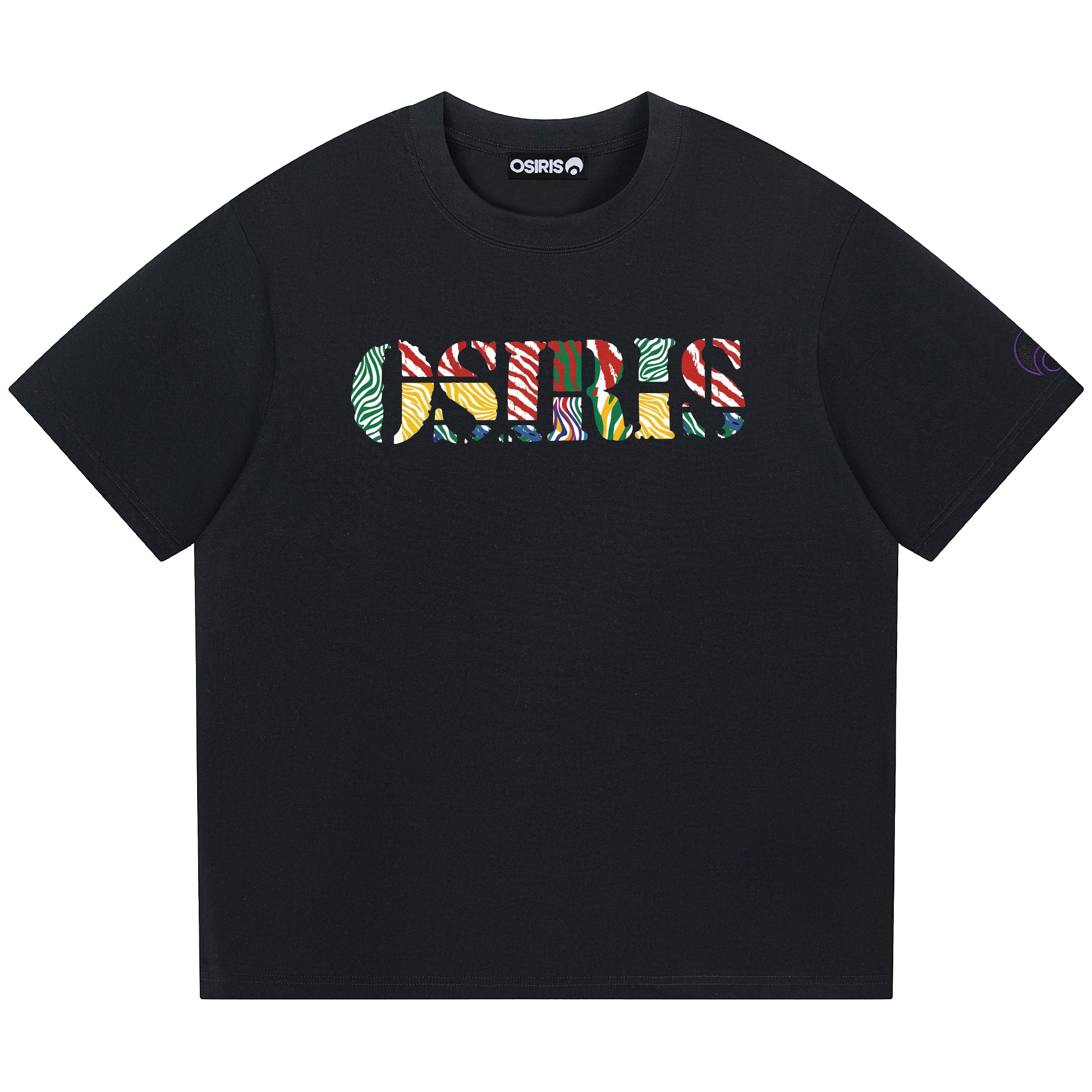 Футболка OSIRIS Zebra Logo (черная)