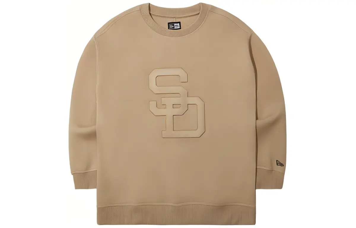 New Era SS24 American Sweatshirt Men's Khaki