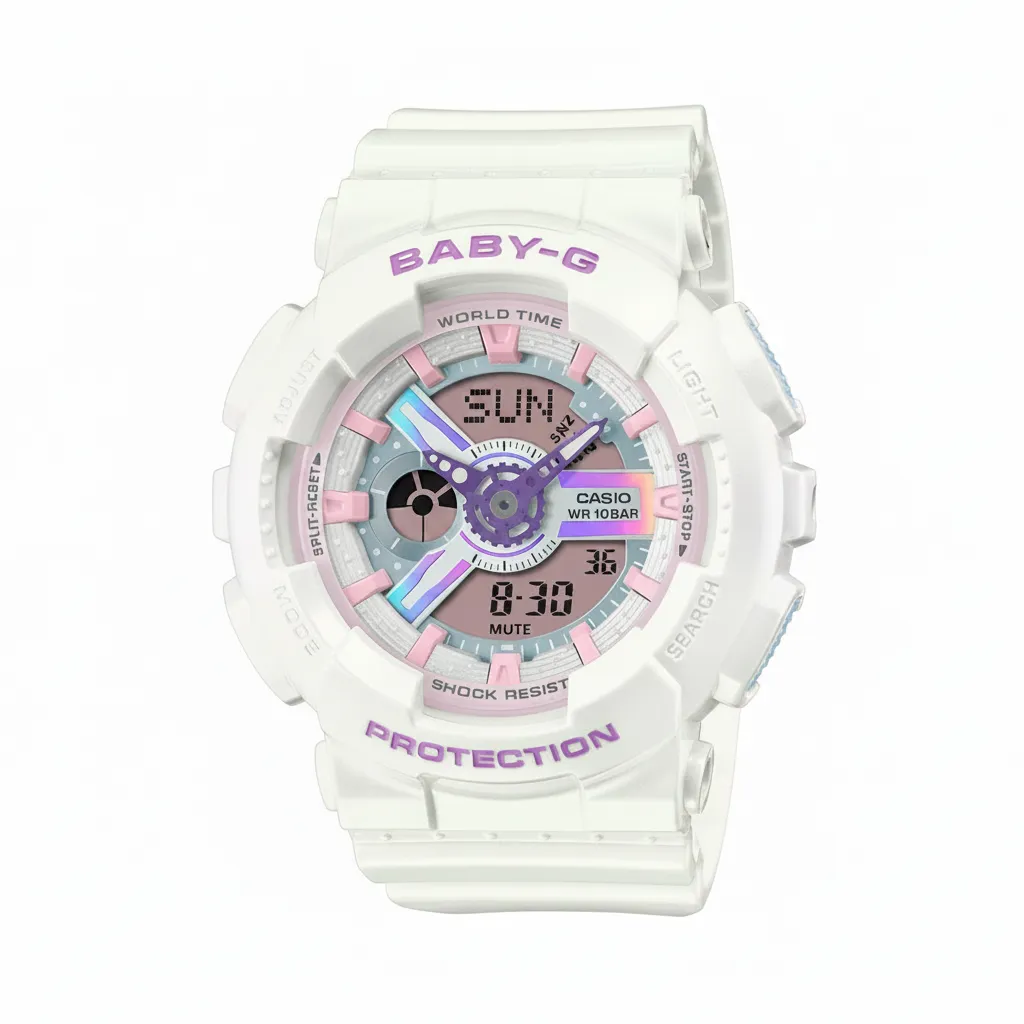 CASIO Unisex Pink Watch BA-110FH-7A