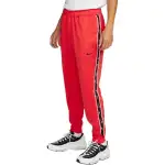 Nike Knitted Sweatpants Men's Light Red/Black Moderate Cuffed Pants