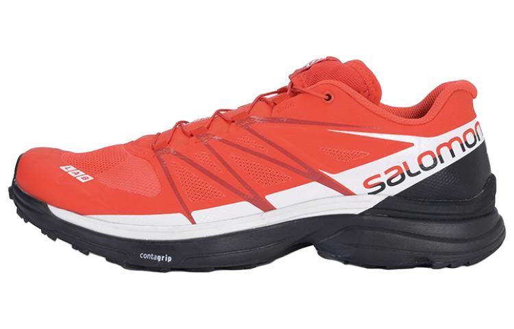 SALOMON S Lab Wings 8 Mesh Slip Resistant Abrasion Resistant Low top Casual Running Shoes Unisex Red