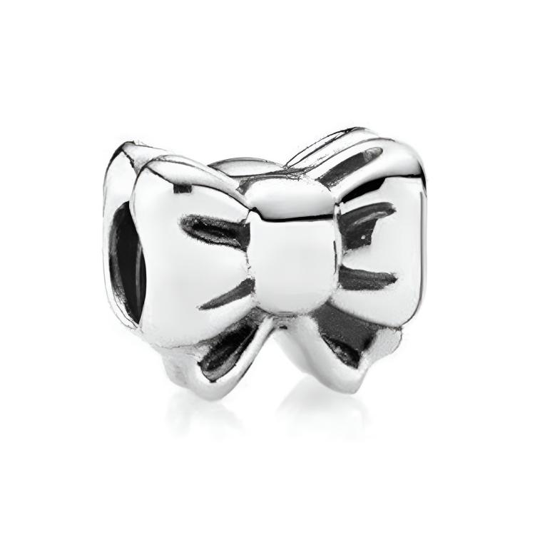 Женский шарм Pandora Bow (серебряный)