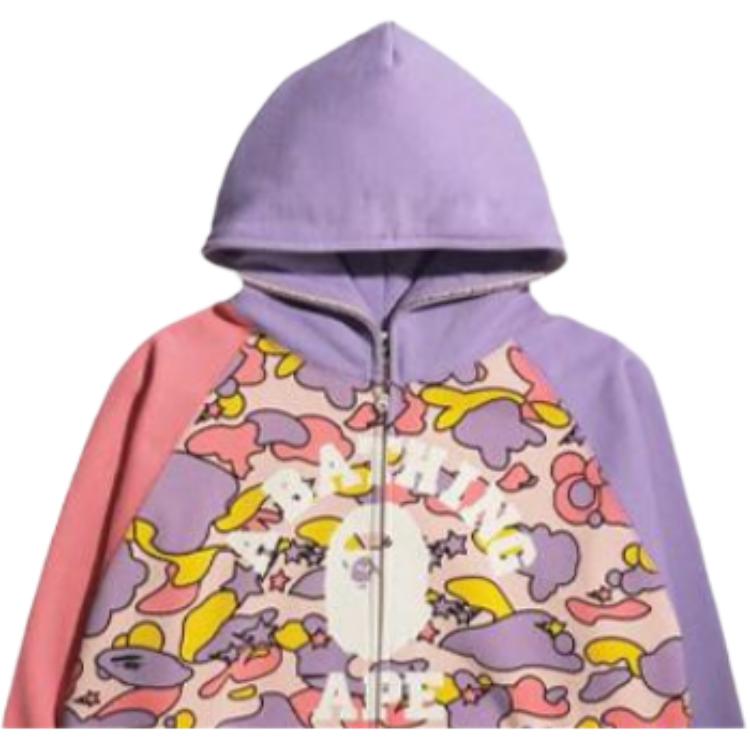 Женская толстовка A BATHING APE A BATHING APE (разноцветная) — фото 4