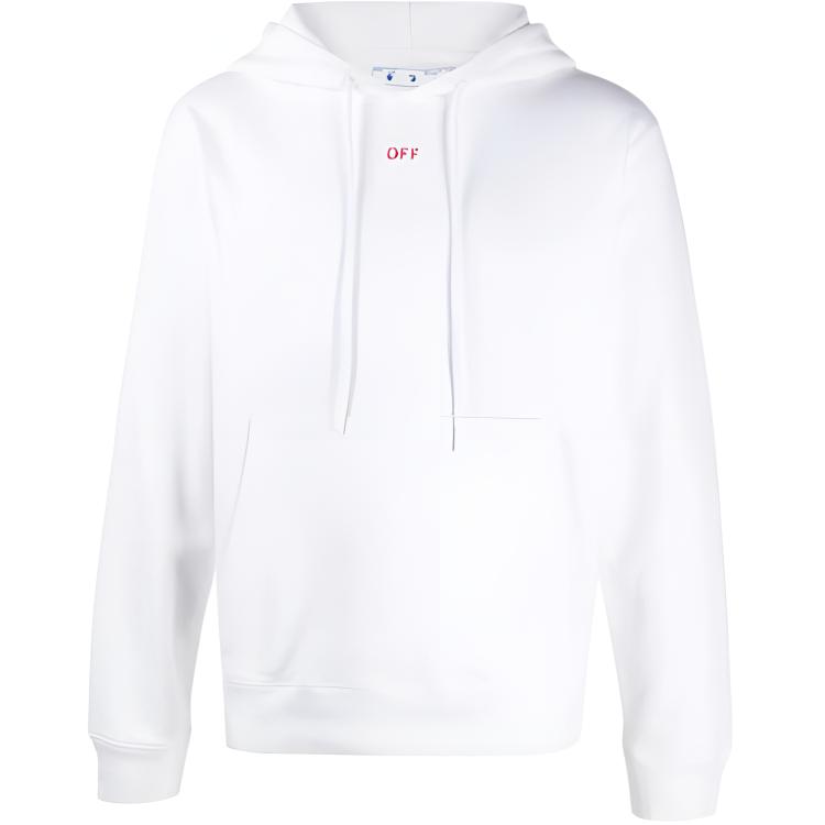 OFF WHITE Slim Fit Stencil Hoodie
