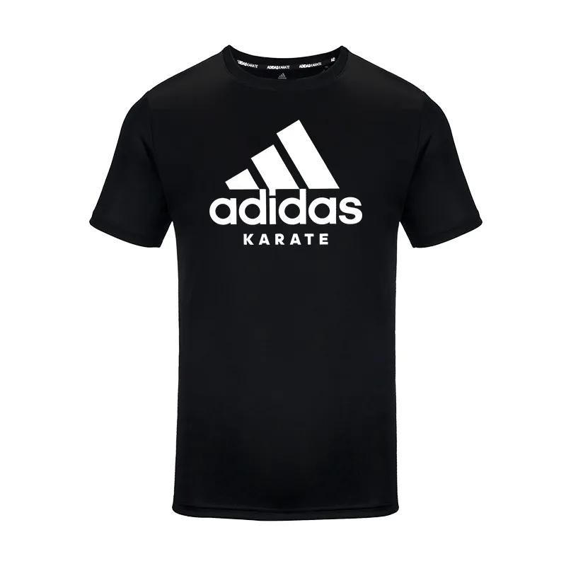 Adidas T Shirt Unisex Black White Colorway
