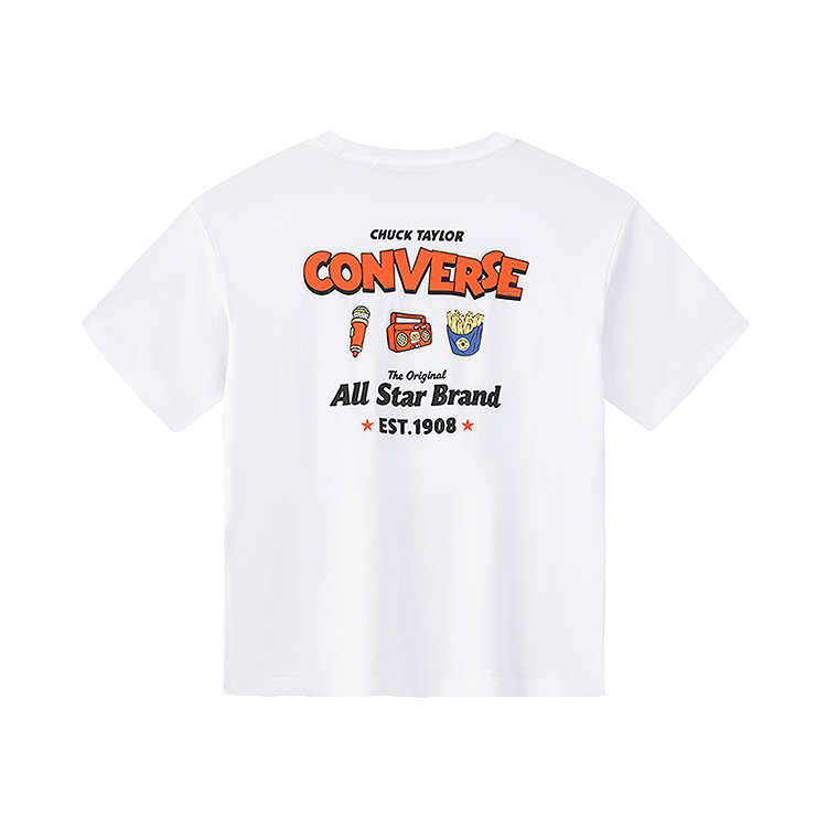 Футболка Converse (черная) — фото 6