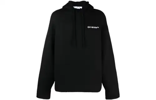 OFF-WHITE logo-print hoodie