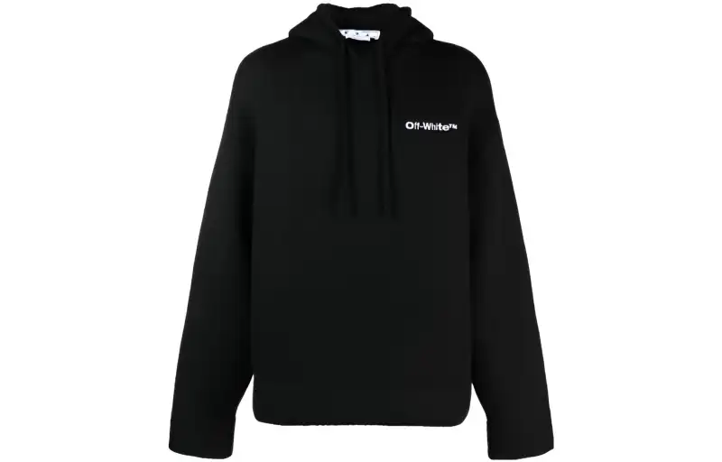 OFF-WHITE logo-print hoodie