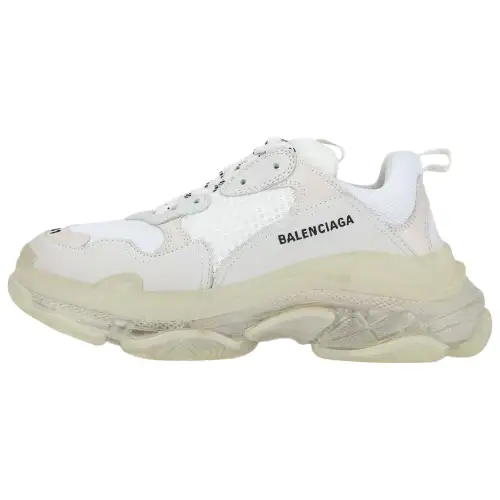 Balenciaga Triple S White Clear Sole Women's