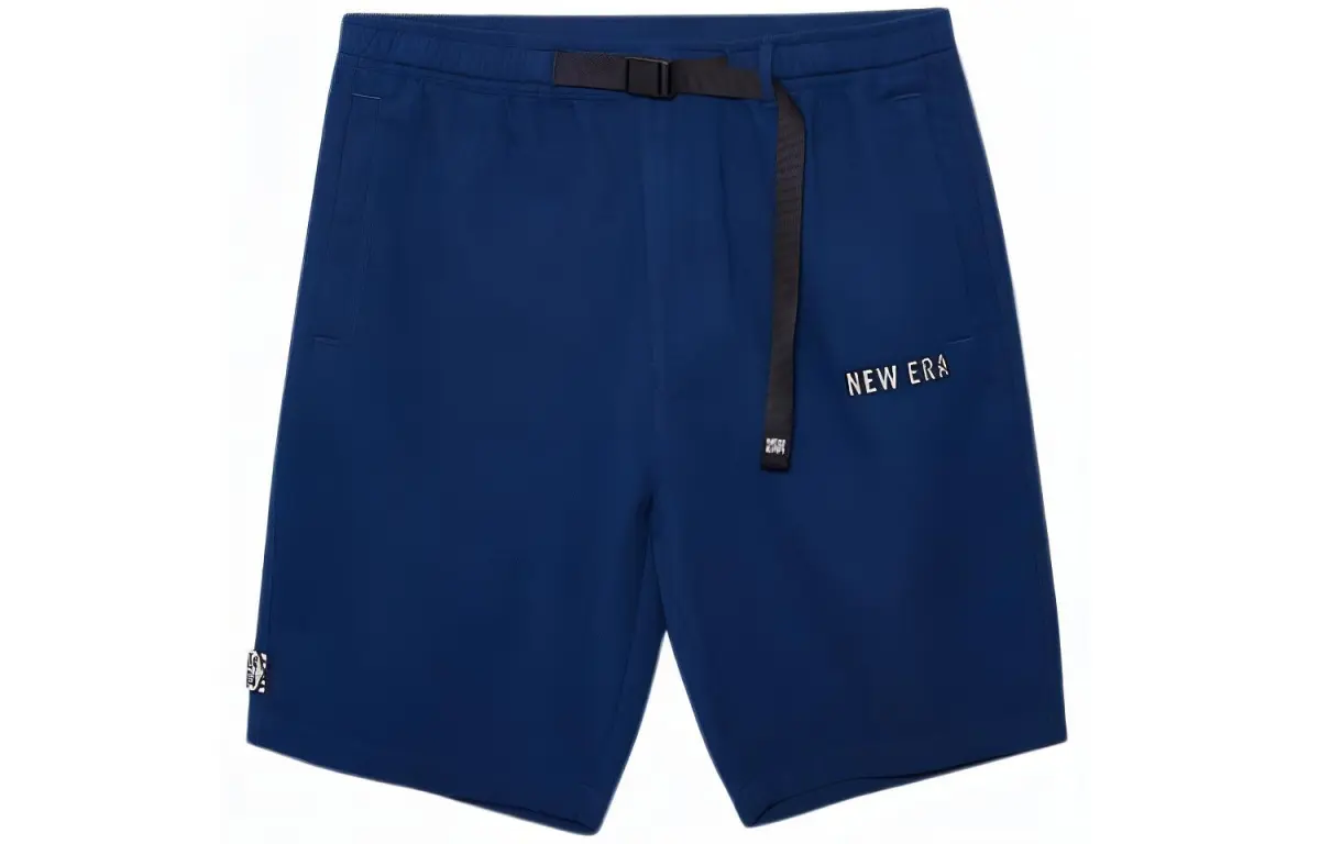 New Era SS24 Skateboard Collection Casual Shorts Unisex Navy Blue
