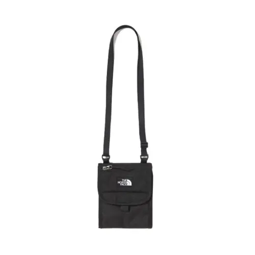 THE NORTH FACE 0.4L Shoulder Bag, Crossbody Bag, Outdoor Bag Recycled Polyester Black Unisex