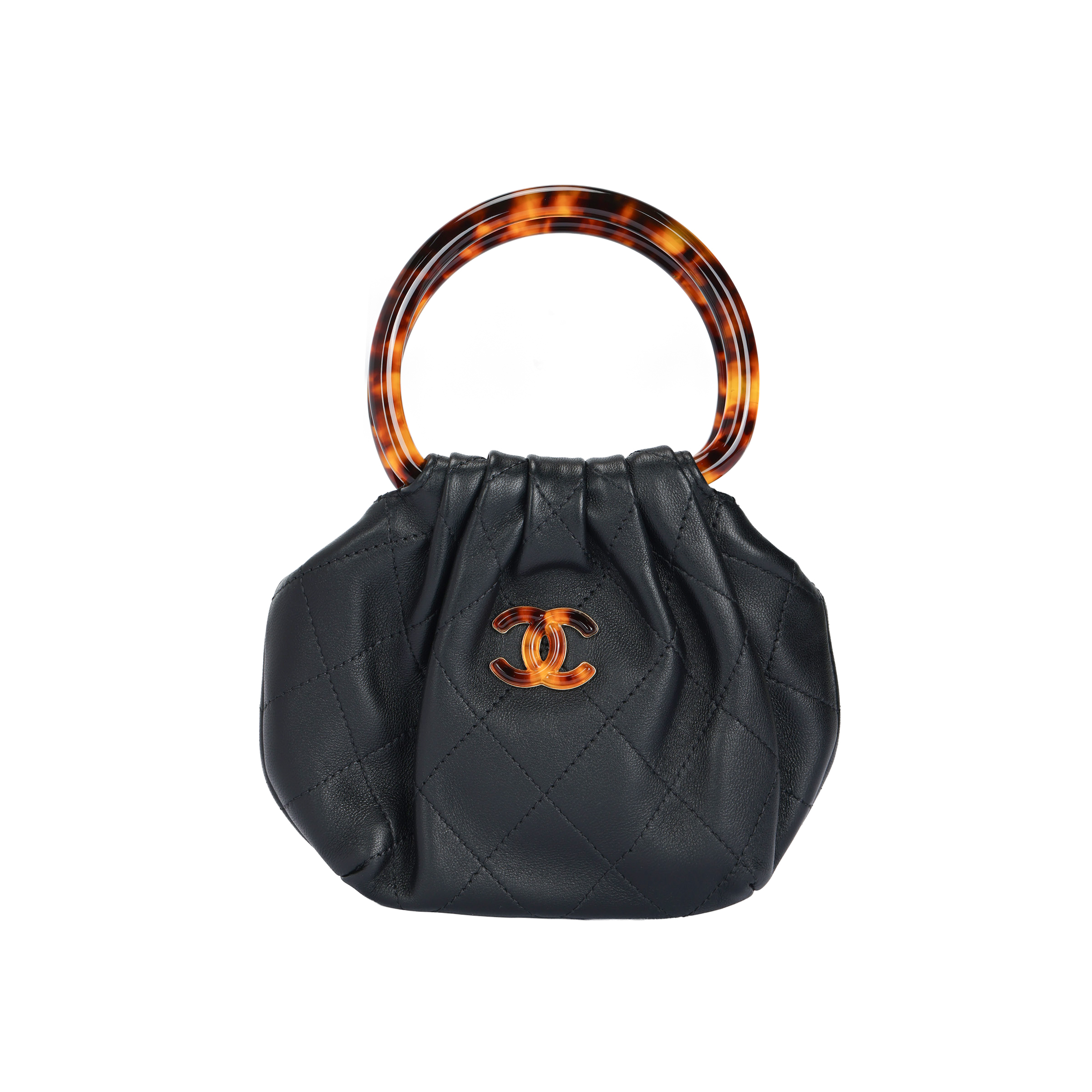 Женская сумка Chanel 26C C Logo (черная)