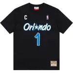 Mitchell Ness x NBA T Shirt Unisex Black