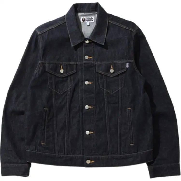 Bape X Dragon Ball Z Baby Milo Big Ape Head Denim Jacket