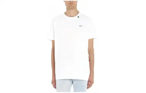 OFF WHITE T Shirt, Regular Fit Men's White
