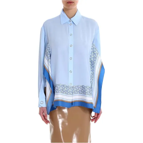 Burberry FW23 Shirt Women's Blue
