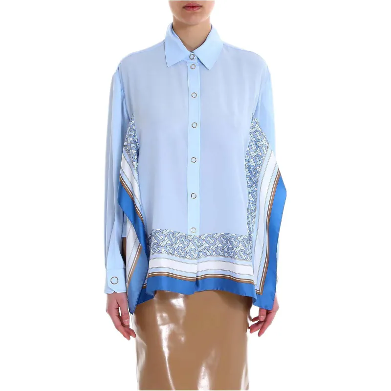 Burberry FW23 Shirt Women's Blue