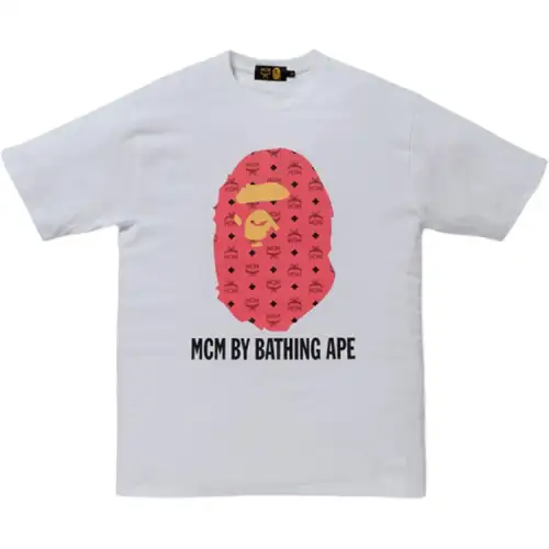 Bape X Mcm By Bathing Tee