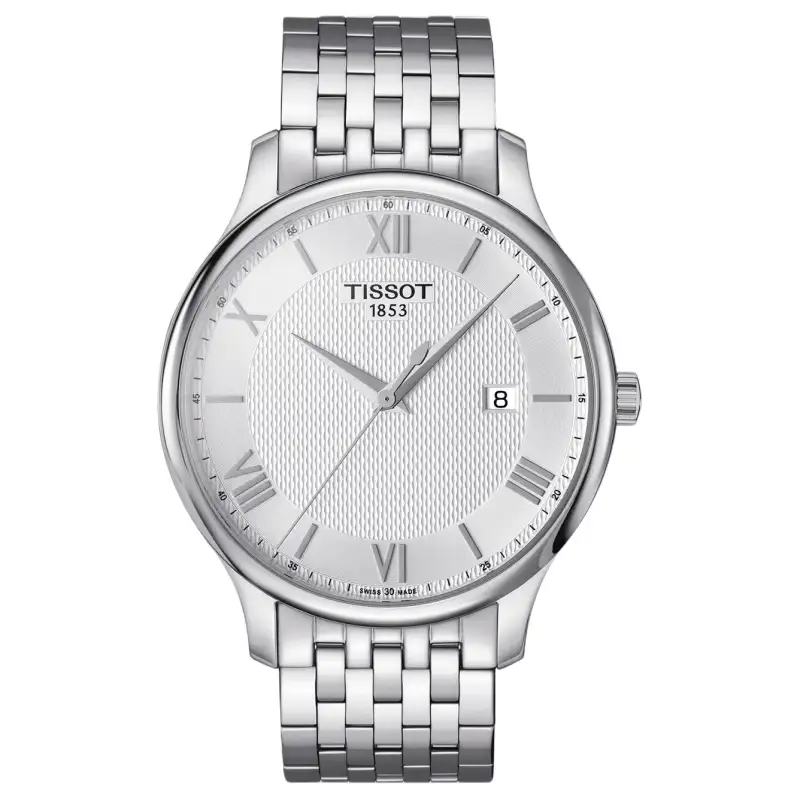 TISSOT Junya Collection Quartz Movement Men's Watches Watch 42mm Silver Dial Stainless Steel Watchband