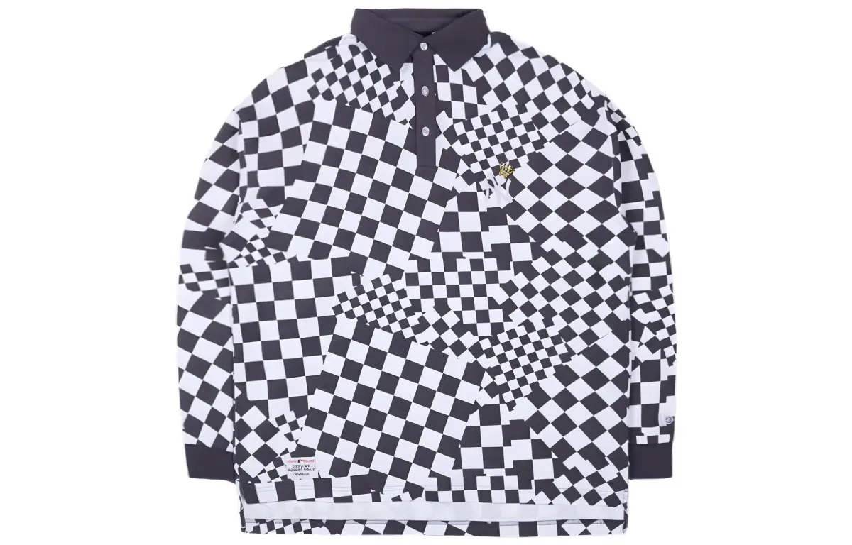 New Era Polo Shirts Unisex Black Lapel Moderate Other