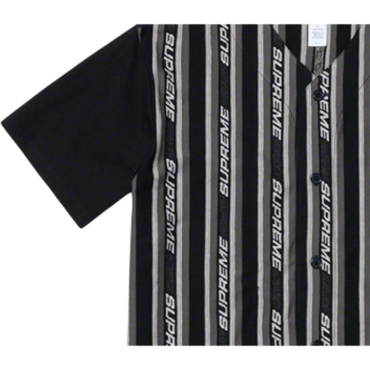 Куртка Supreme SS19 logo (черная) — фото 4