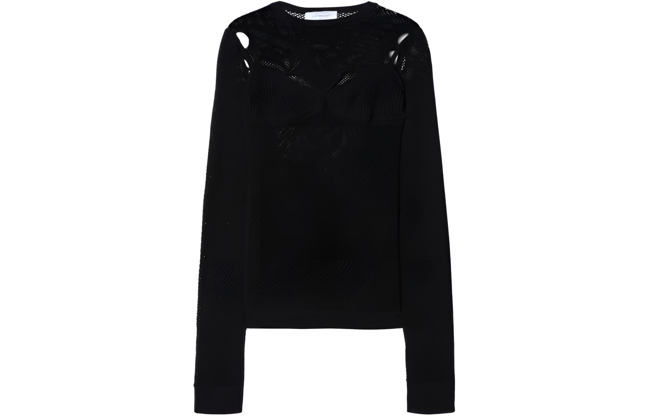 OFF WHITE Arrow Cut Out Detailed Top