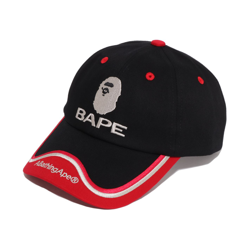 Кепка A BATHING APE (черно-серый)