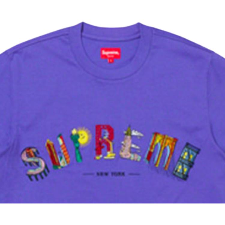 Футболка Supreme City Architecture Logo Tee (белая) — фото 5