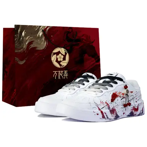 Li Ning Floating Boat Slip Resistant Abrasion Resistant Low top Skateboard Shoes Men's White Red