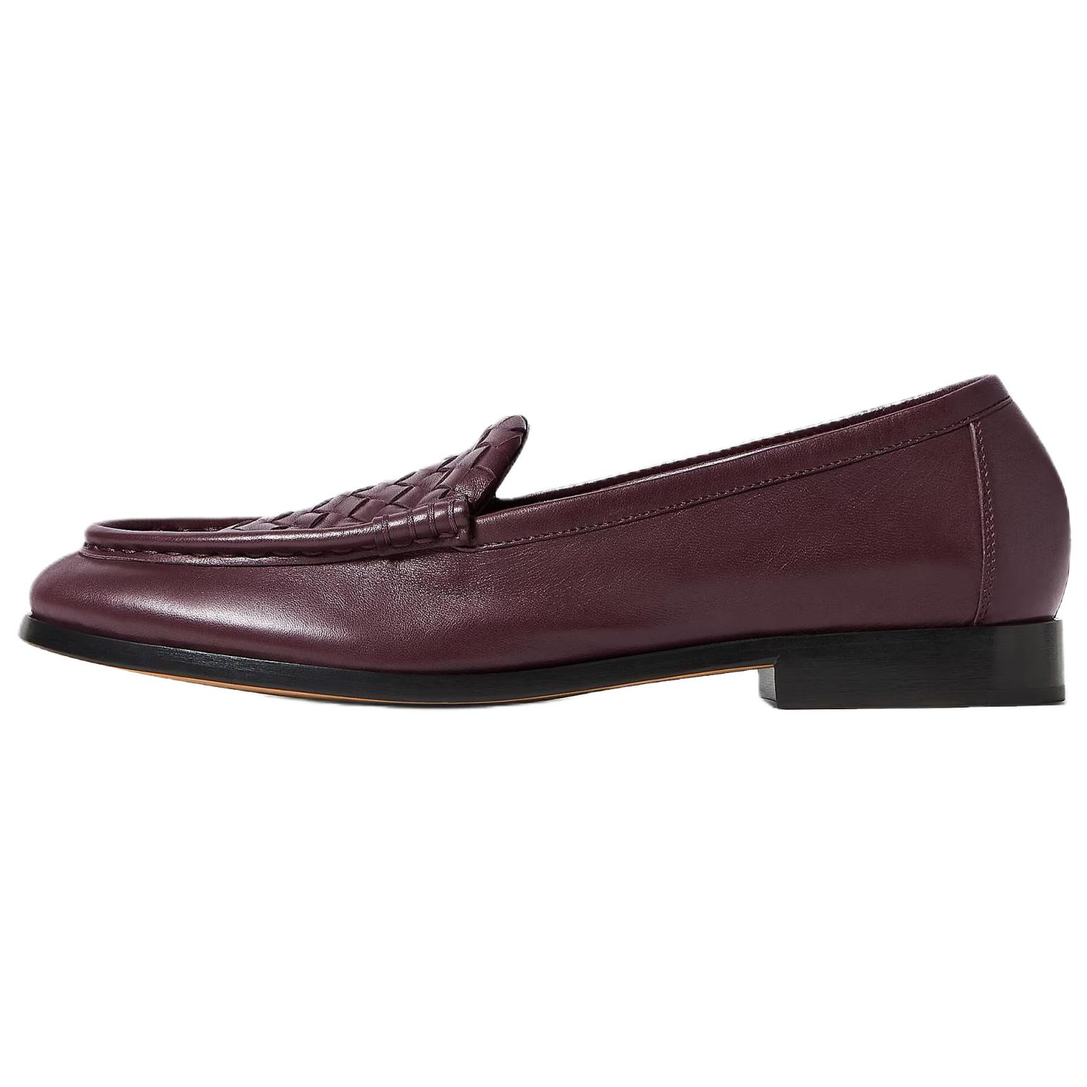 Женские лоферы Bottega Veneta Silenzio (темный махагони)