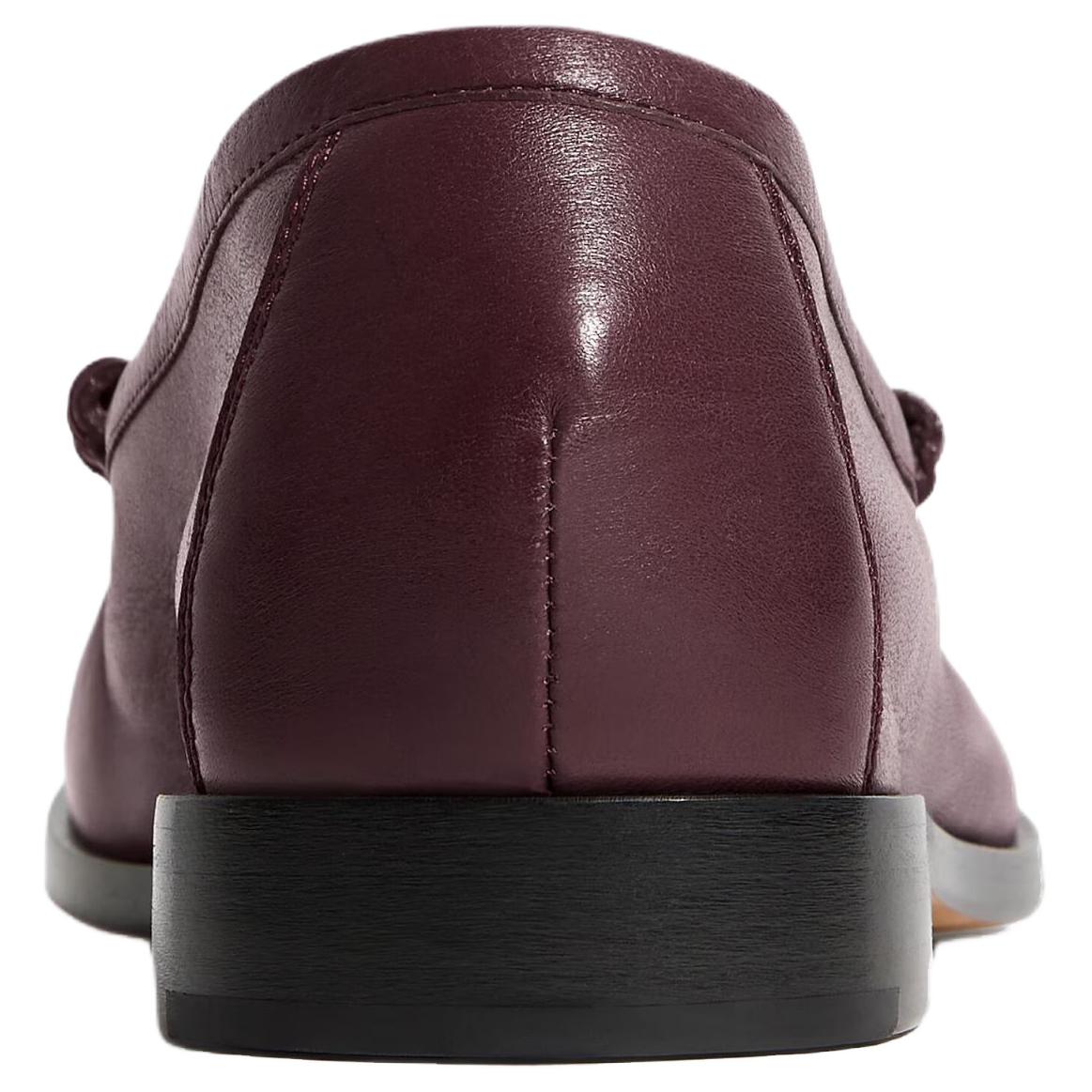 Женские лоферы Bottega Veneta Silenzio (темный махагони) — фото 5