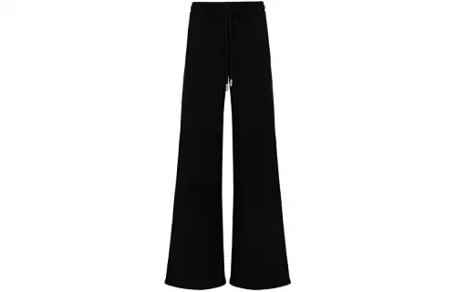 OFF-WHITE Diag-stripe wide-leg trousers