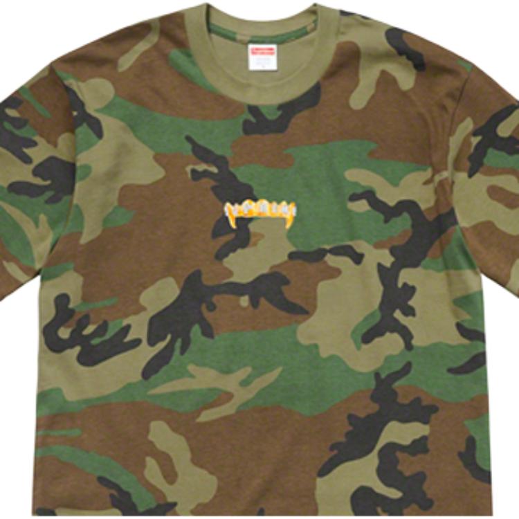 Футболка Supreme SS19 Camo (камуфляжная) — фото 4