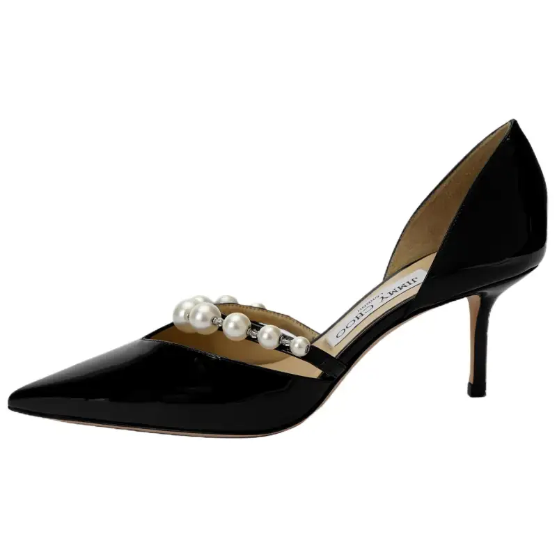 Jimmy Choo Aurelie 65mm Pearl-embellished Pumps