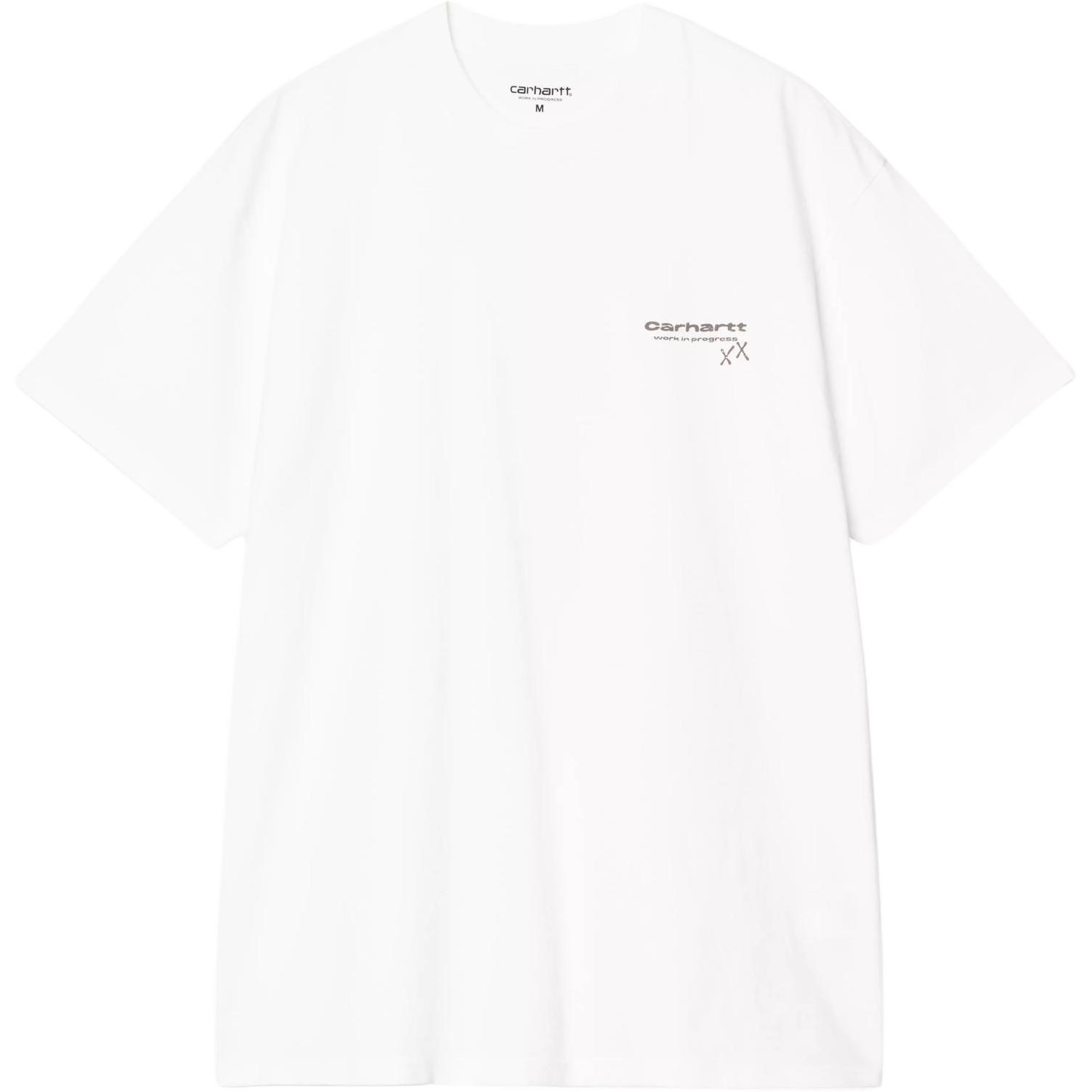 Футболка Carhartt WIP SS26 S/S Garble T-Shirt (серая)