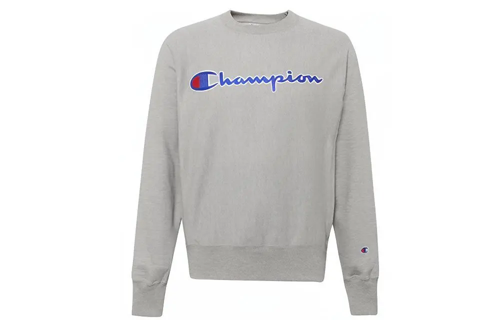 Champion Sweatshirt US Version Men's Medium Gray