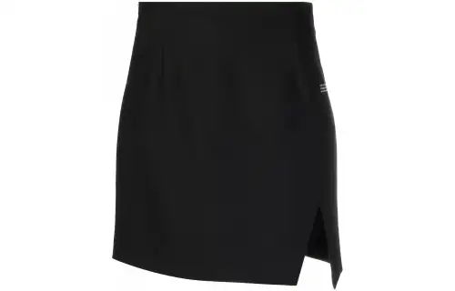 OFF-WHITE high-waisted mini skirt