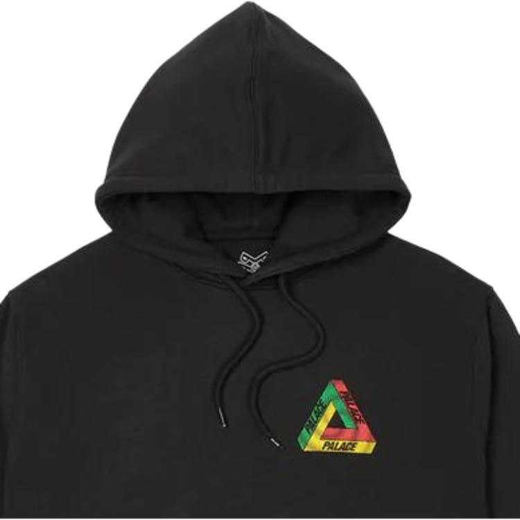 Худи Palace FW22 Swirl Tri-Ferg (черное) — фото 4