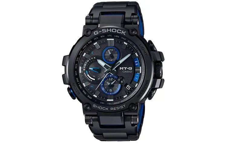 CASIO G SHOCK MTG Steel Of The Heart Solar Quartz Movement Composite Material Strap Watch