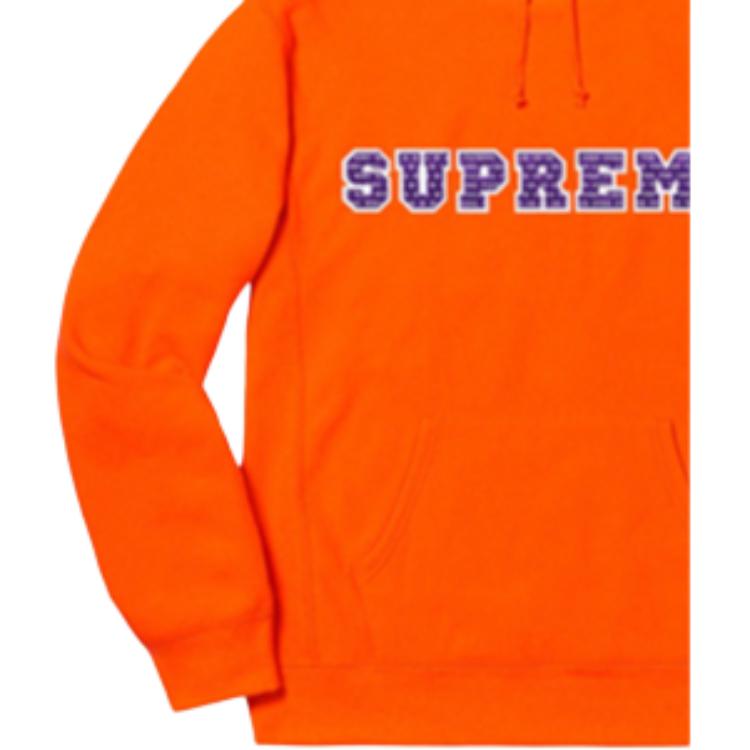 Худи Supreme (оранжевый) — фото 6
