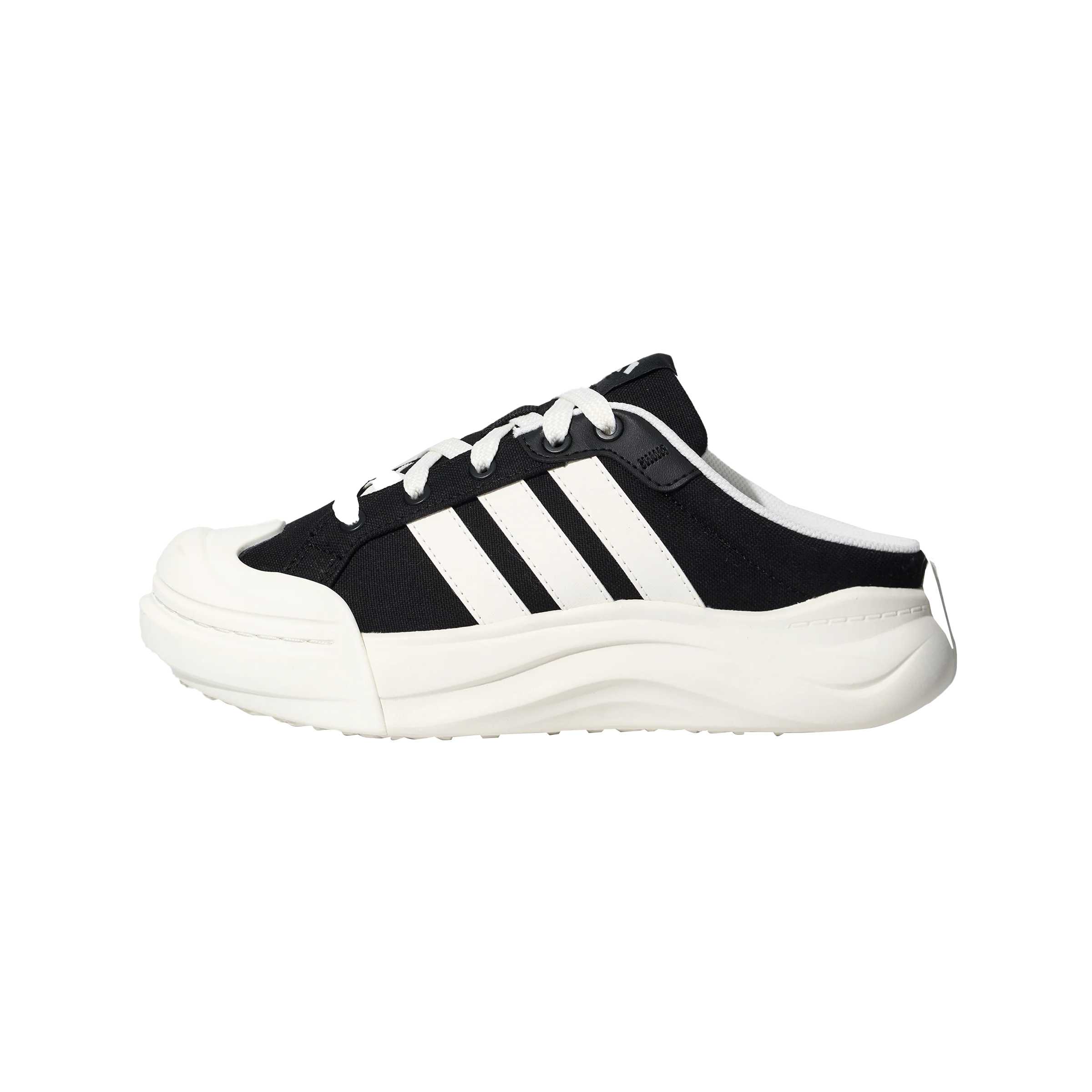 Сабо adidas MAXXCOURT MULE (черно-белые)