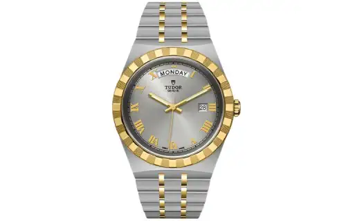 TUDOR Royal Collection Automatic Mechanical Movement Men's Watches Watch 41mm Silver Dial Steel Watch Case