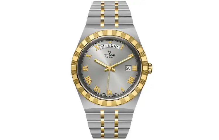 TUDOR Royal Collection Automatic Mechanical Movement Men's Watches Watch 41mm Silver Dial Steel Watch Case