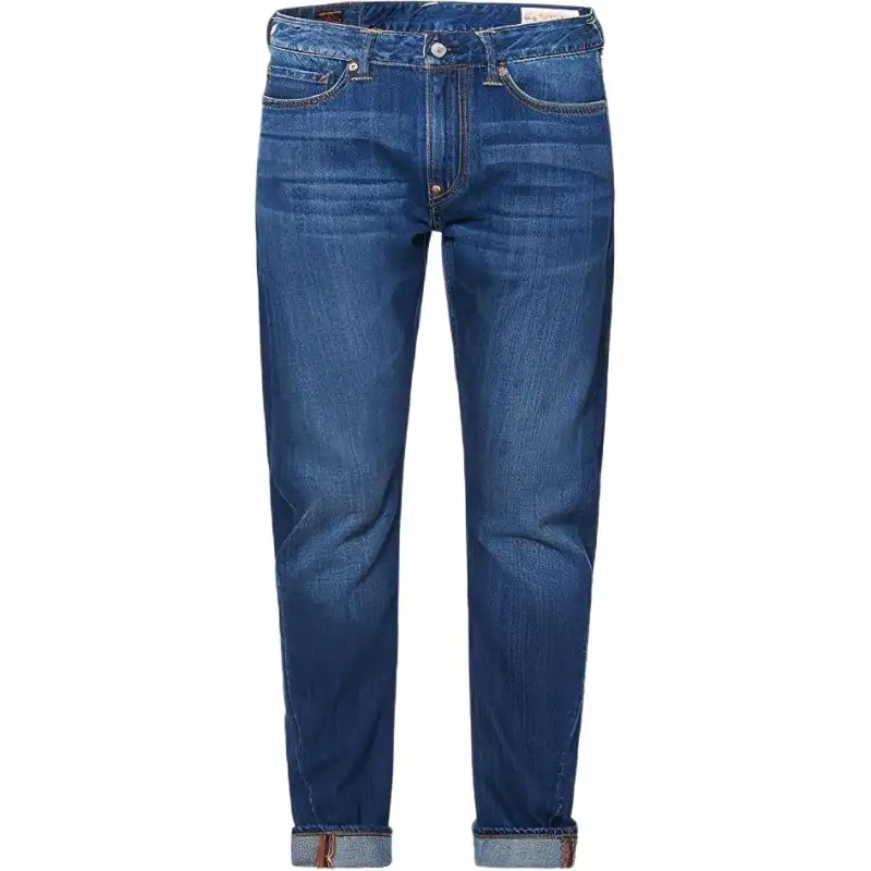 EVISU SS20 Slim Fit Pants Jeans Men's Blue