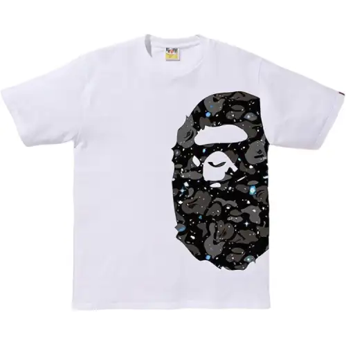Bape Space Camo Side Big Ape Head Tee