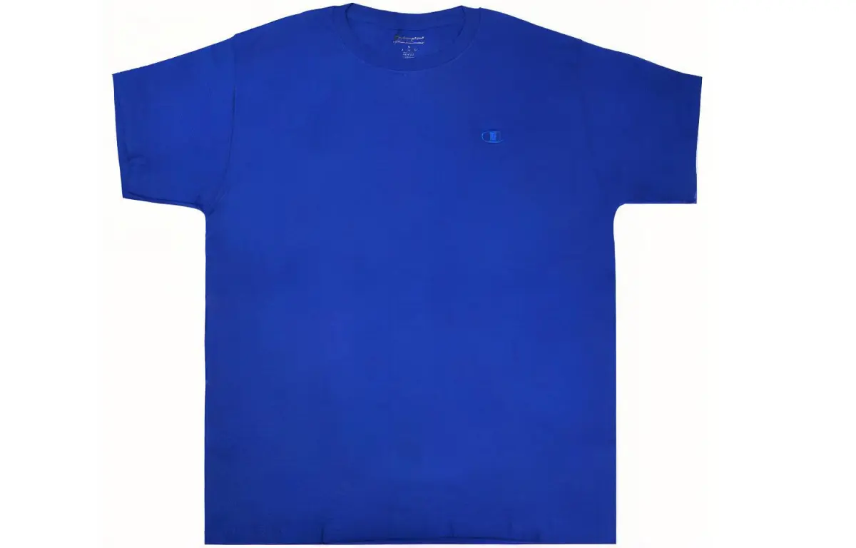 Champion T Shirt US Version Unisex Royal Blue