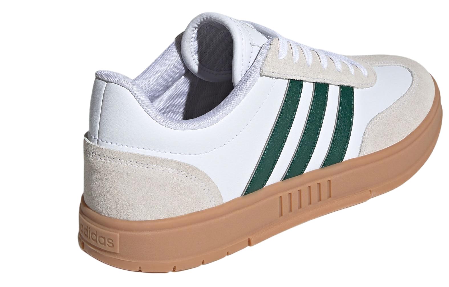 Кеды adidas neo Gradas Low Trainers (бело-зеленые) — фото 4