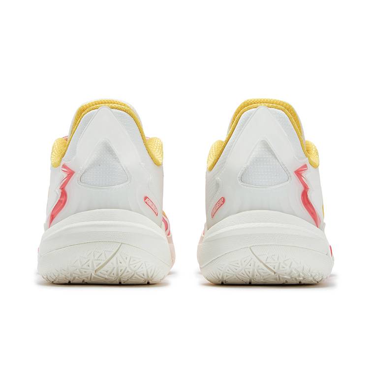 361° Cushioning Support Breathable Low top Basketball Shoes Men’s White Red